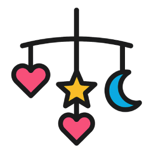 Kolotoče nad postýlku