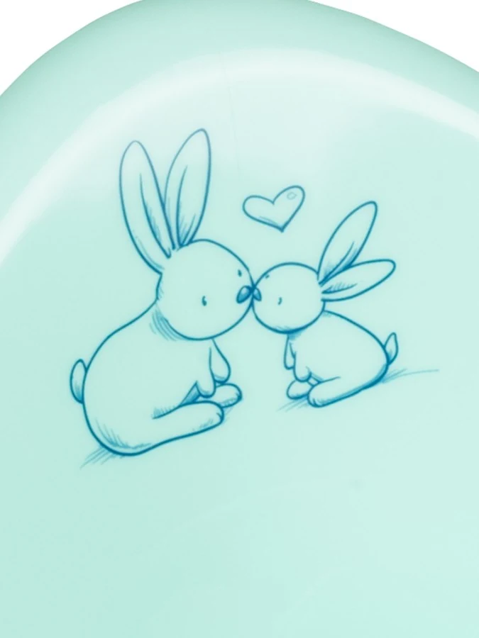 Dětský nočník Bunny mátový