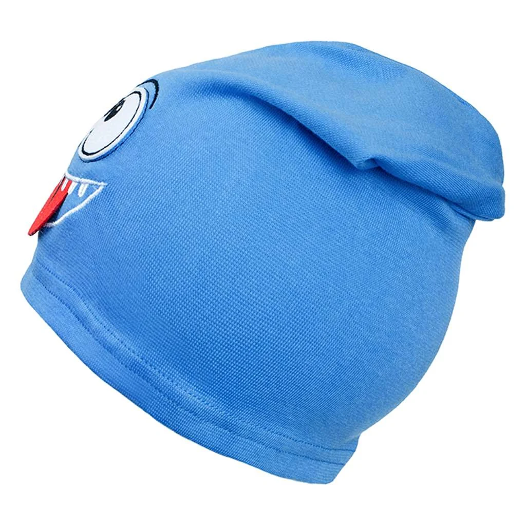 Podzimní dětská čepička New Baby smíšek světle modrá, vel. 110 (4-5r)