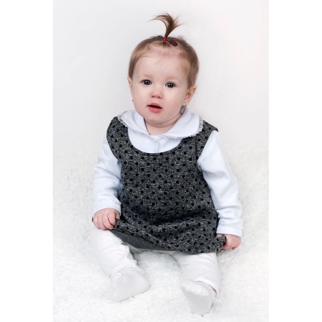 Kojenecká zimní tunika New Baby Princess, vel. 62 (3-6m)