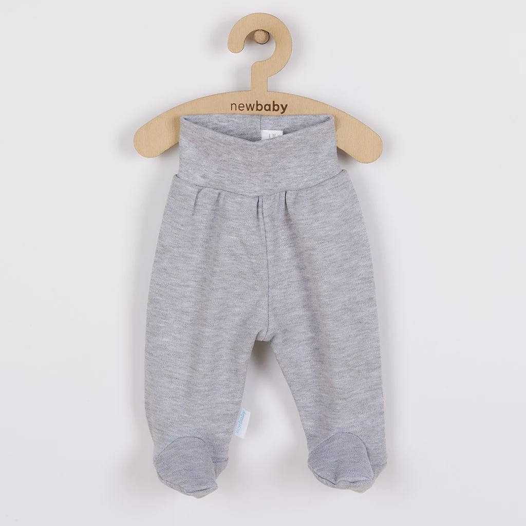 Kojenecké polodupačky New Baby Classic II šedé, vel. 62 (3-6m)