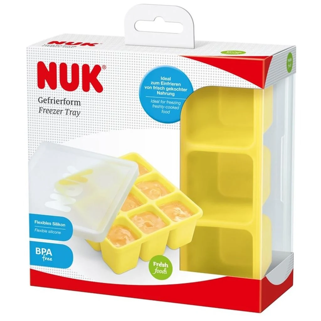 Mrazící formička silikonová NUK žlutá