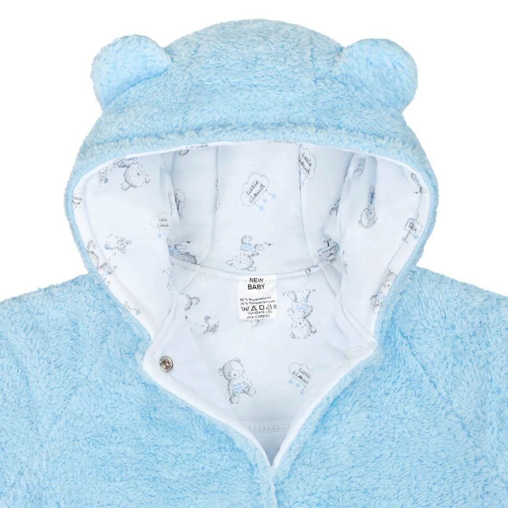Zimní kabátek New Baby Nice Bear modrý, vel. 86 (12-18m)