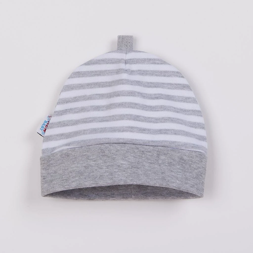 Kojenecká bavlněná čepička New Baby Zebra exclusive, vel. 74 (6-9m)