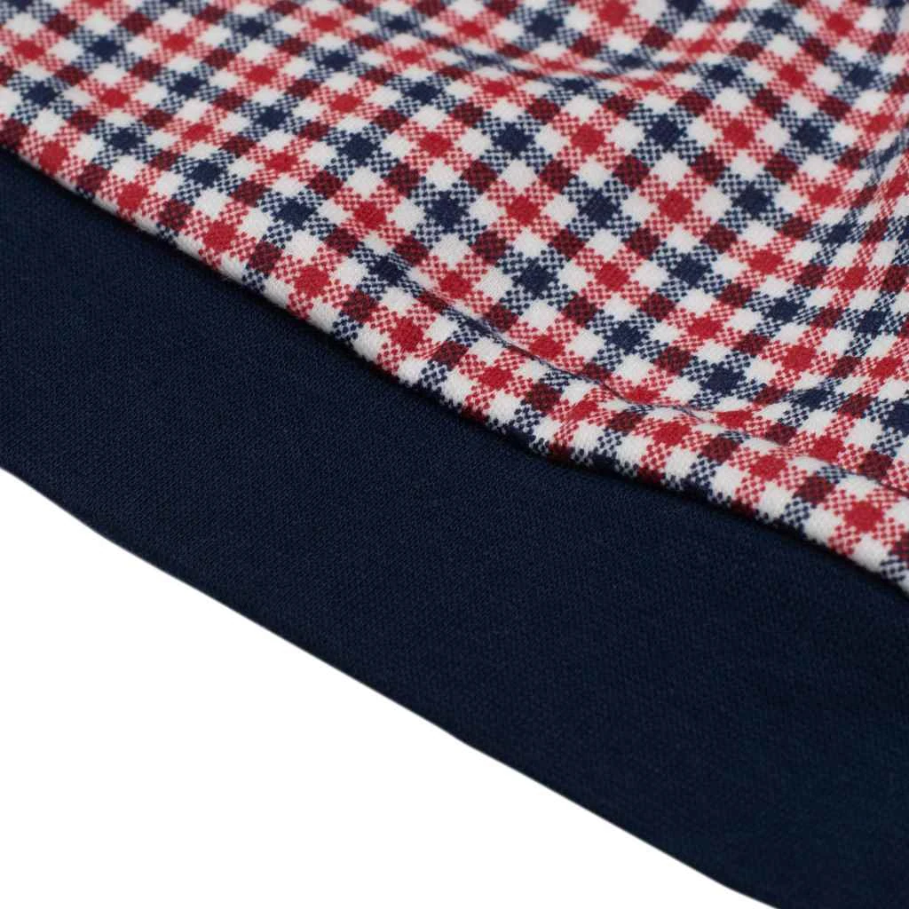 Kojenecká bavlněná čepička New Baby Checkered, vel. 74 (6-9m)
