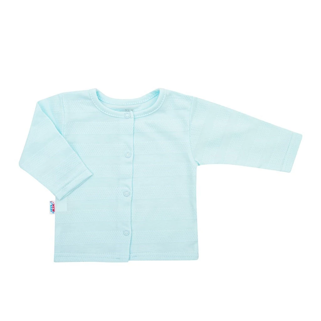 Kojenecká soupravička do porodnice New Baby Sweet Bear modrá, vel. 56 (0-3m)