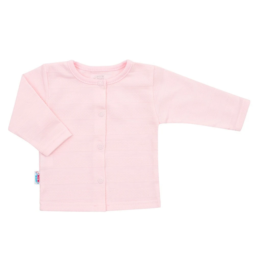Kojenecká soupravička do porodnice New Baby Sweet Bear růžová, vel. 62 (3-6m)