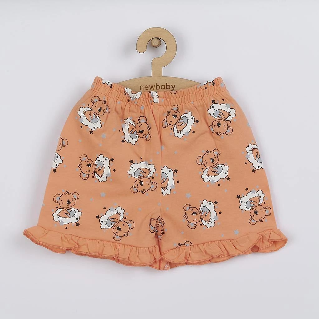 Dětské letní pyžamko New Baby Dream lososové, vel. 80 (9-12m)