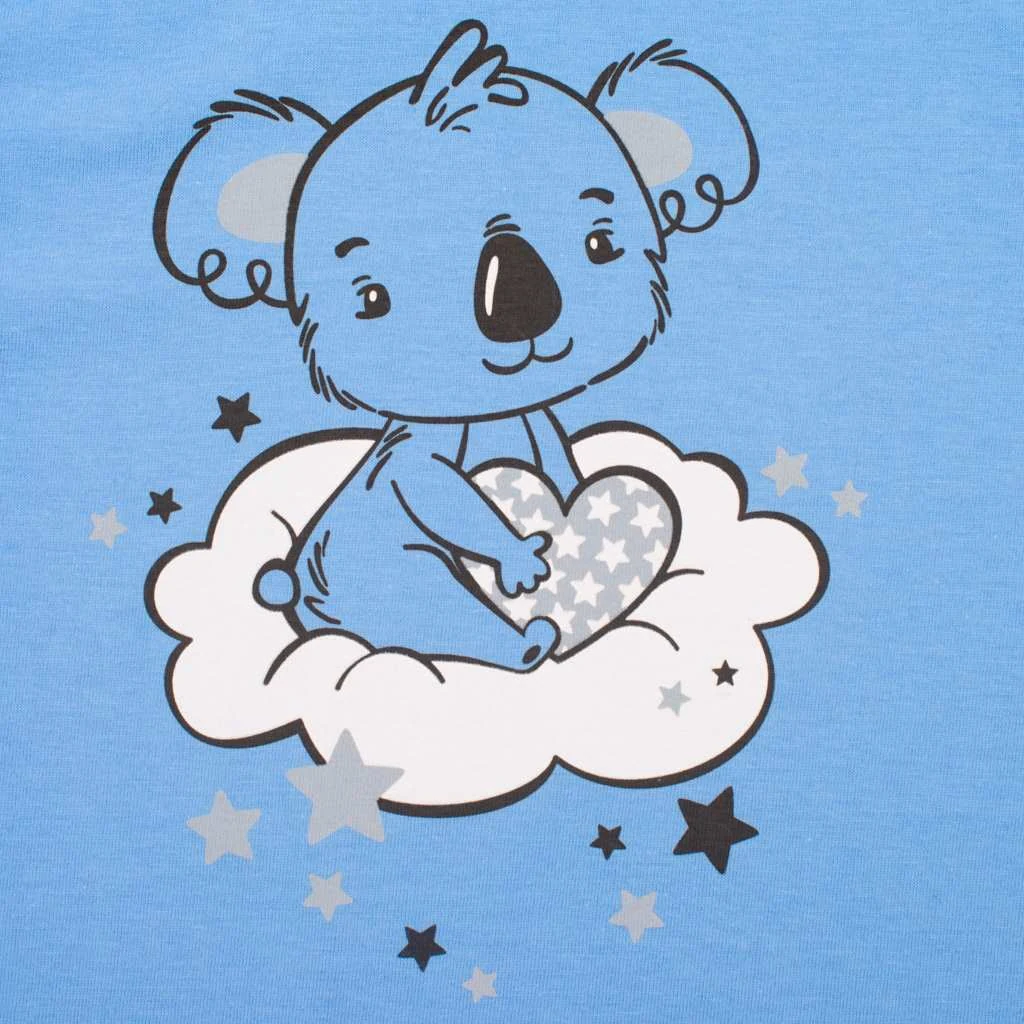 Dětské letní pyžamko New Baby Dream modré, vel. 62 (3-6m)