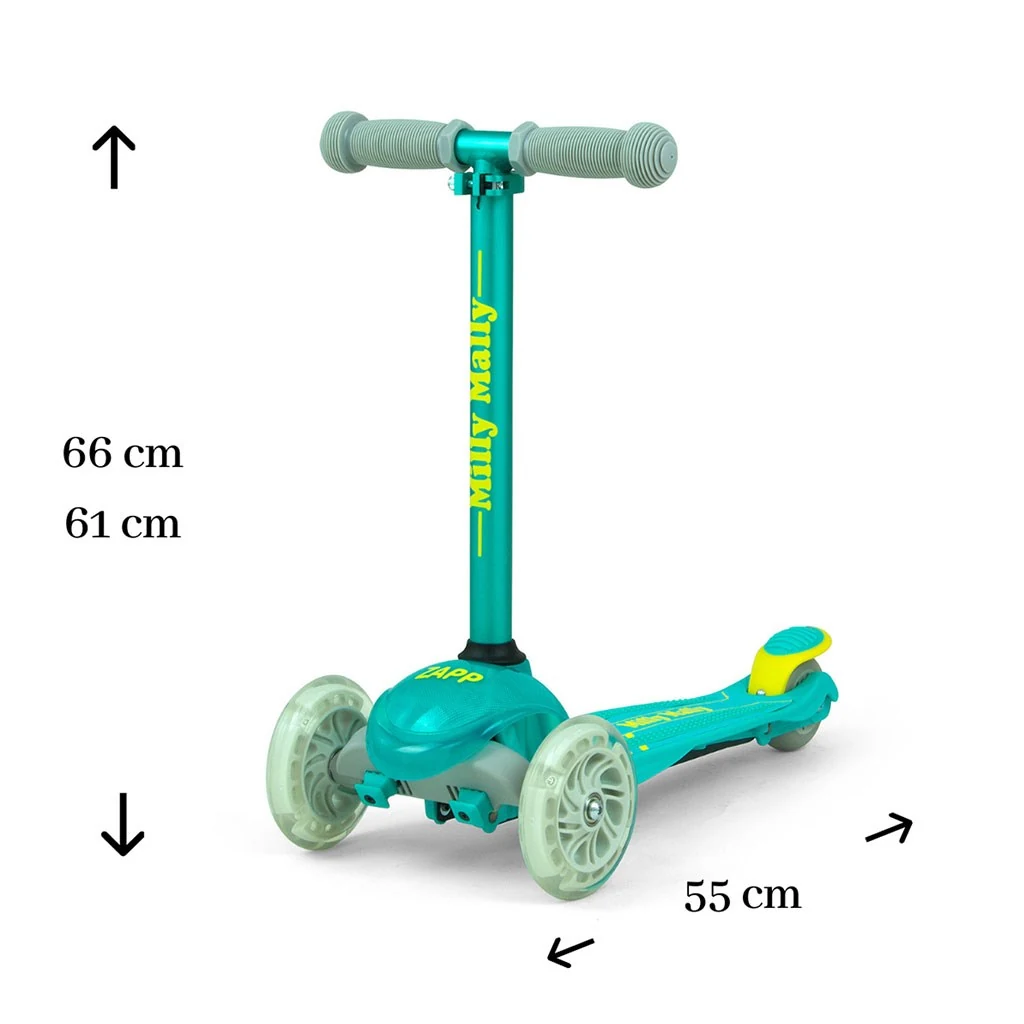 Dětská koloběžka Milly Mally Scooter Zapp mint