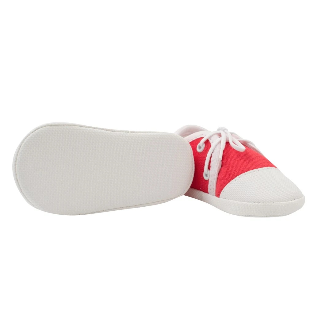 Kojenecké capáčky tenisky New Baby červené 0-3 m, vel. 116/122