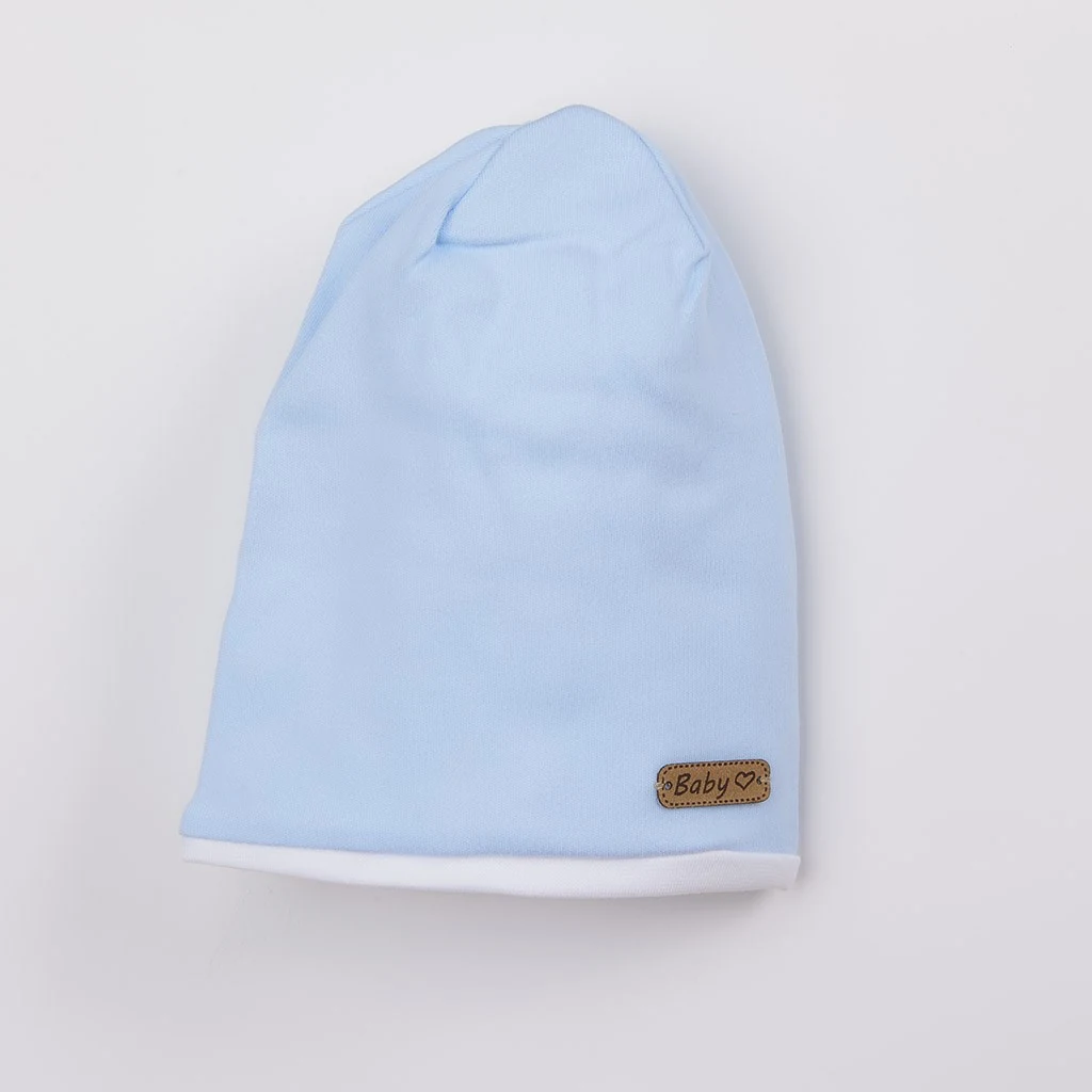 Zimní kojenecký kabátek s čepičkou Nicol Kids Winter modrý, vel. 68 (4-6m)