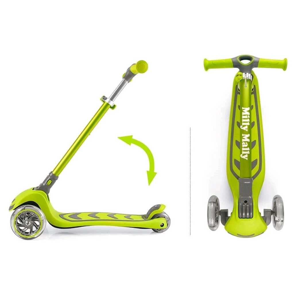 Dětská koloběžka Milly Mally Scooter Boogie červená