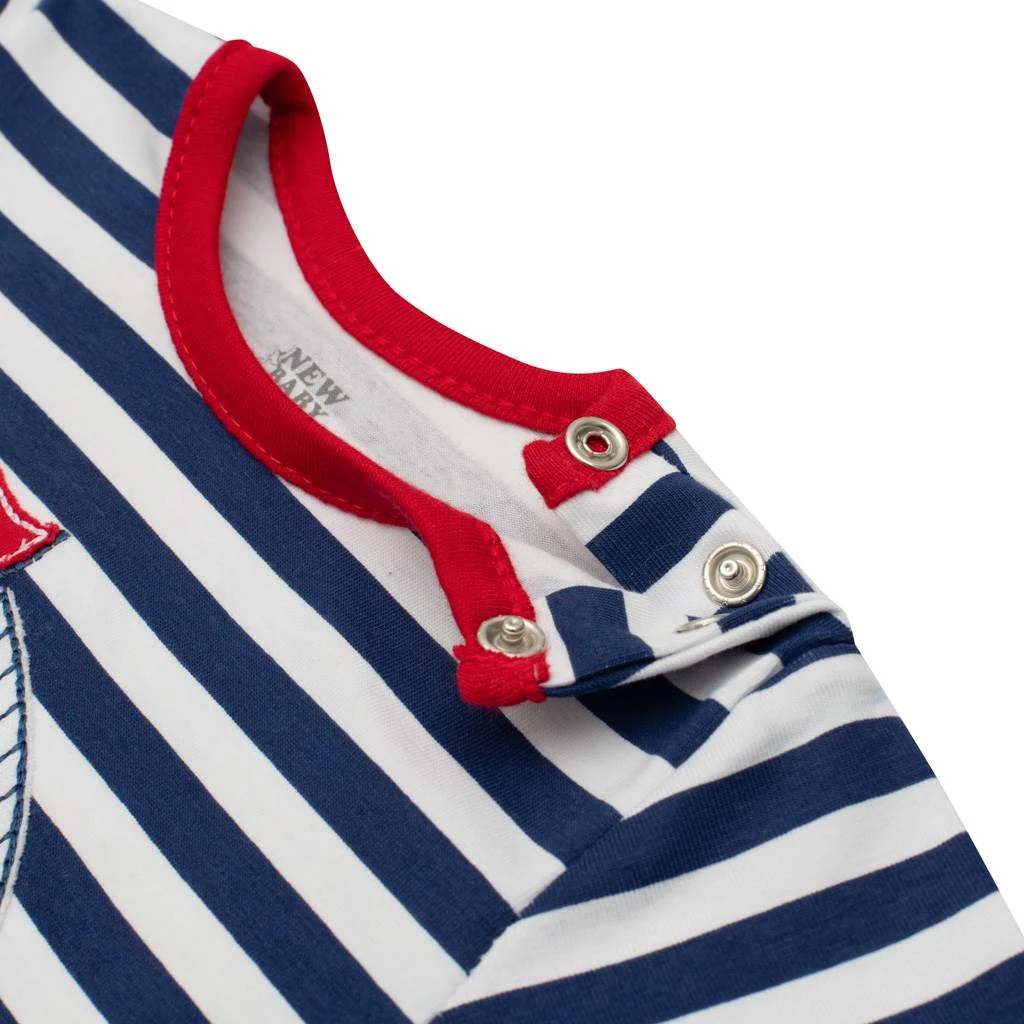 Kojenecká souprava tričko a kraťásky New Baby Marine, vel. 56 (0-3m)