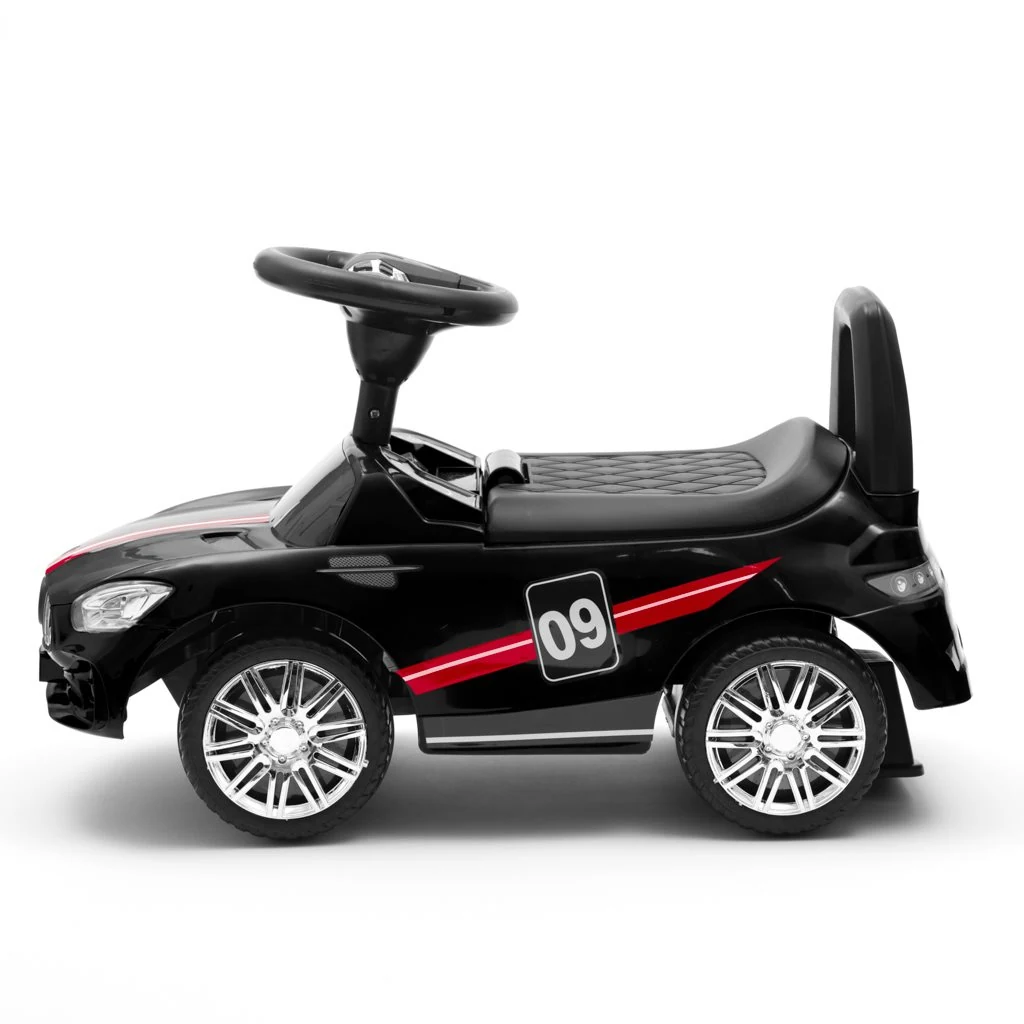 Dětské odrážedlo se zvukem Baby Mix RACER černé