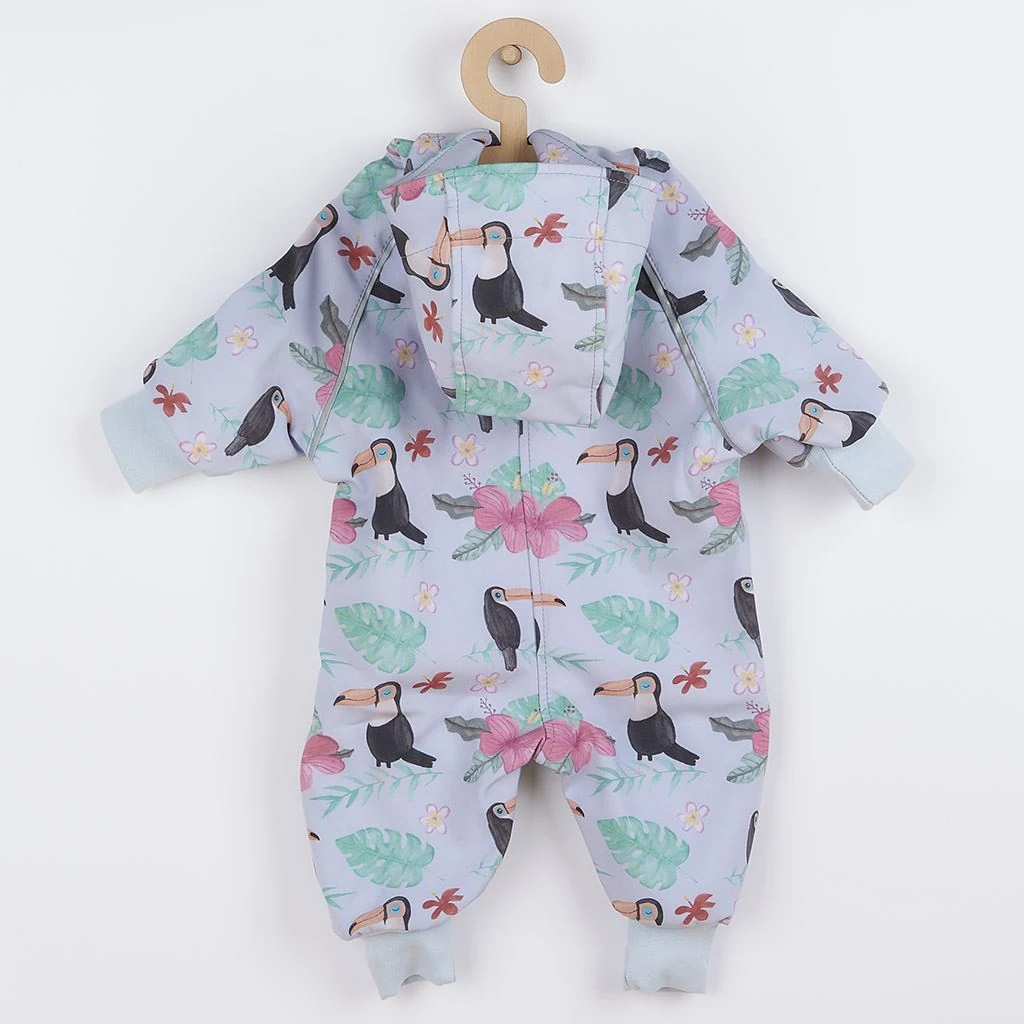 Softshellový kojenecký overal New Baby Tukan, vel. 98 (2-3r)