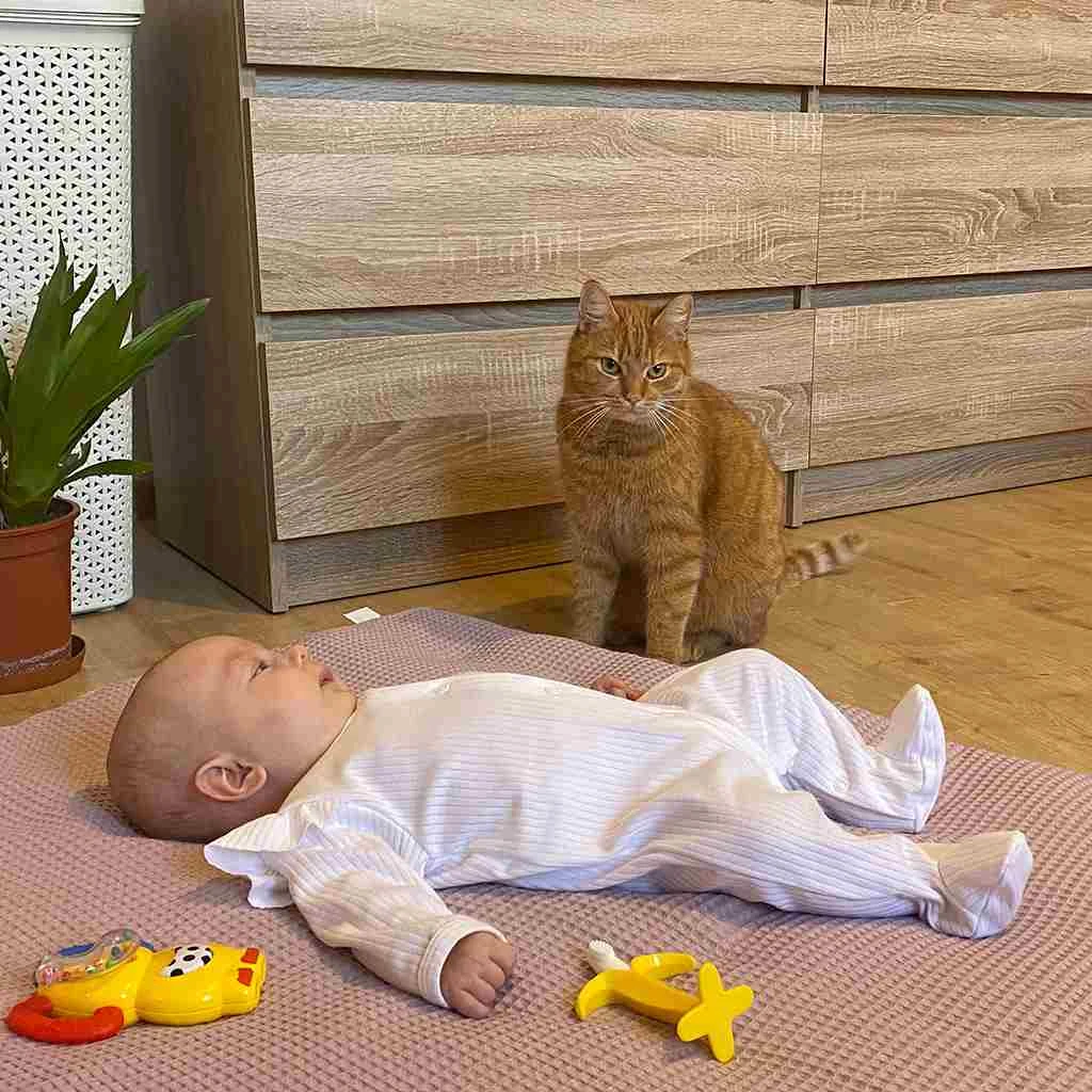 Kojenecký bavlněný overal New Baby Practical bílý holka, vel. 80 (9-12m)