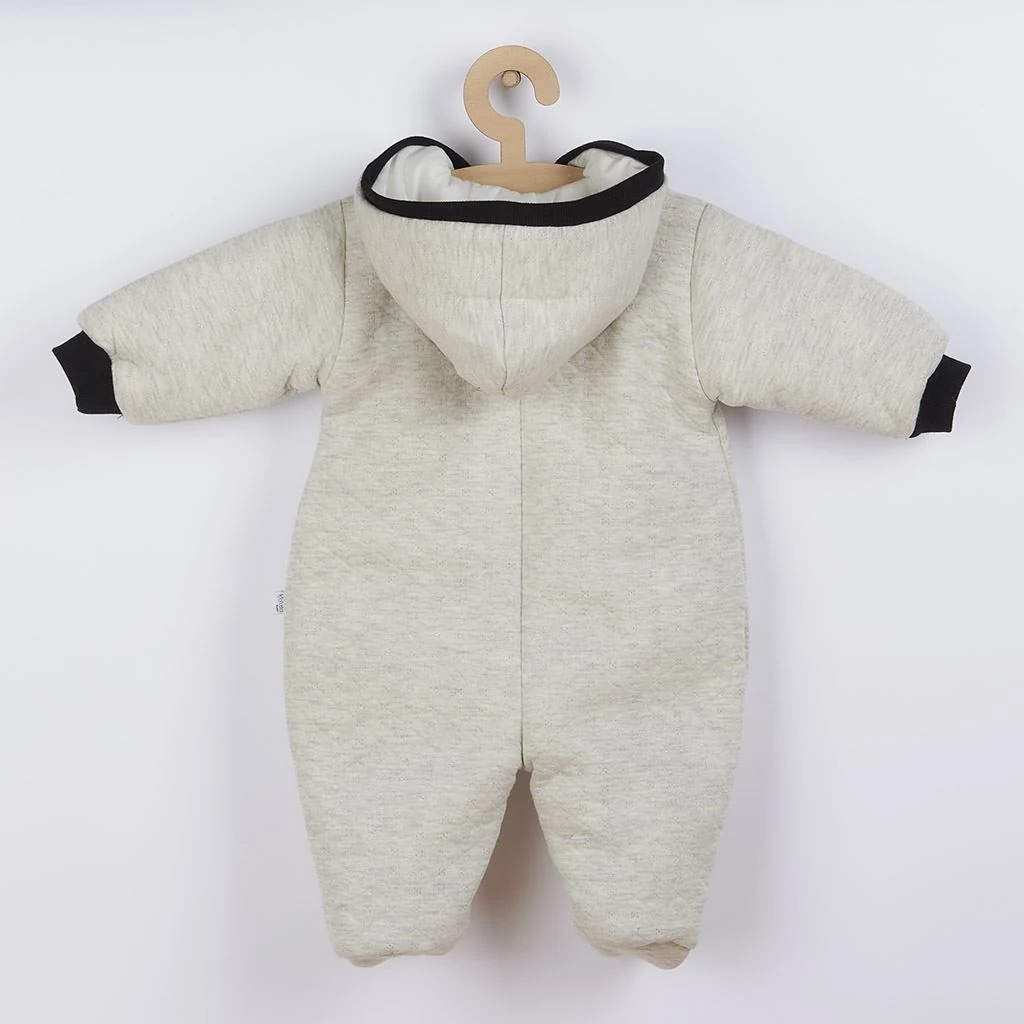 Zimní kojenecká kombinéza s kapucí Koala Star Vibes modrá, vel. 62 (3-6m)