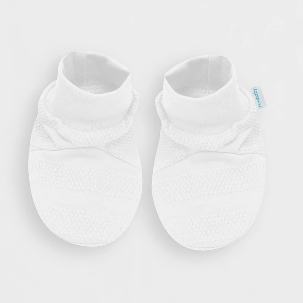 7-dílná kojenecká soupravička do porodnice New Baby I AM bílá, vel. 62 (3-6m)