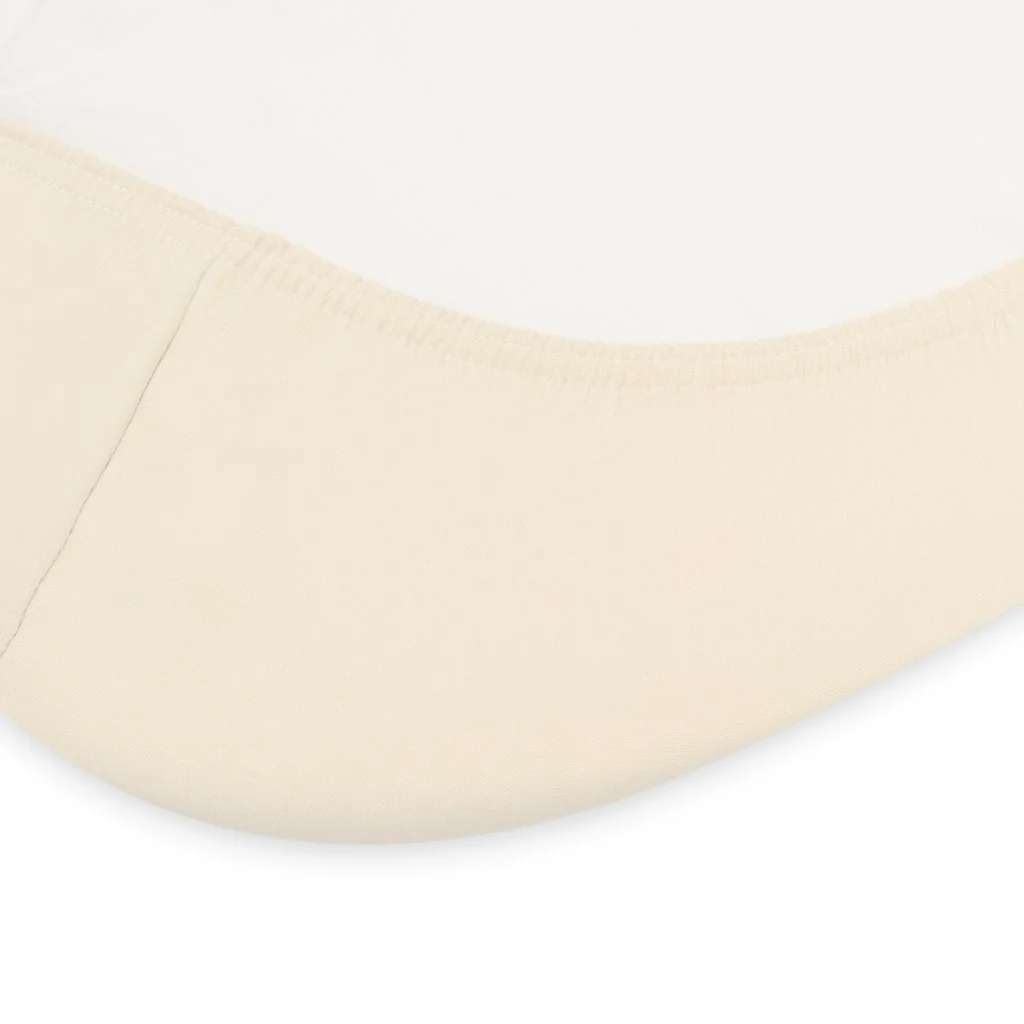 Prostěradlo Jersey do kočárku New Baby smetanové 35x75 cm
