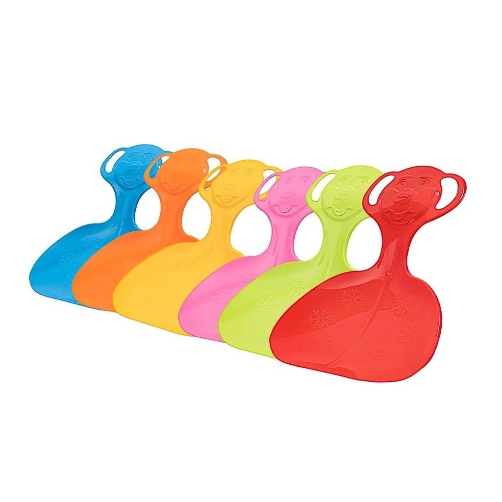 Dětský sáňkovací kluzák lopata Baby Mix COMFORT LINE M zelený