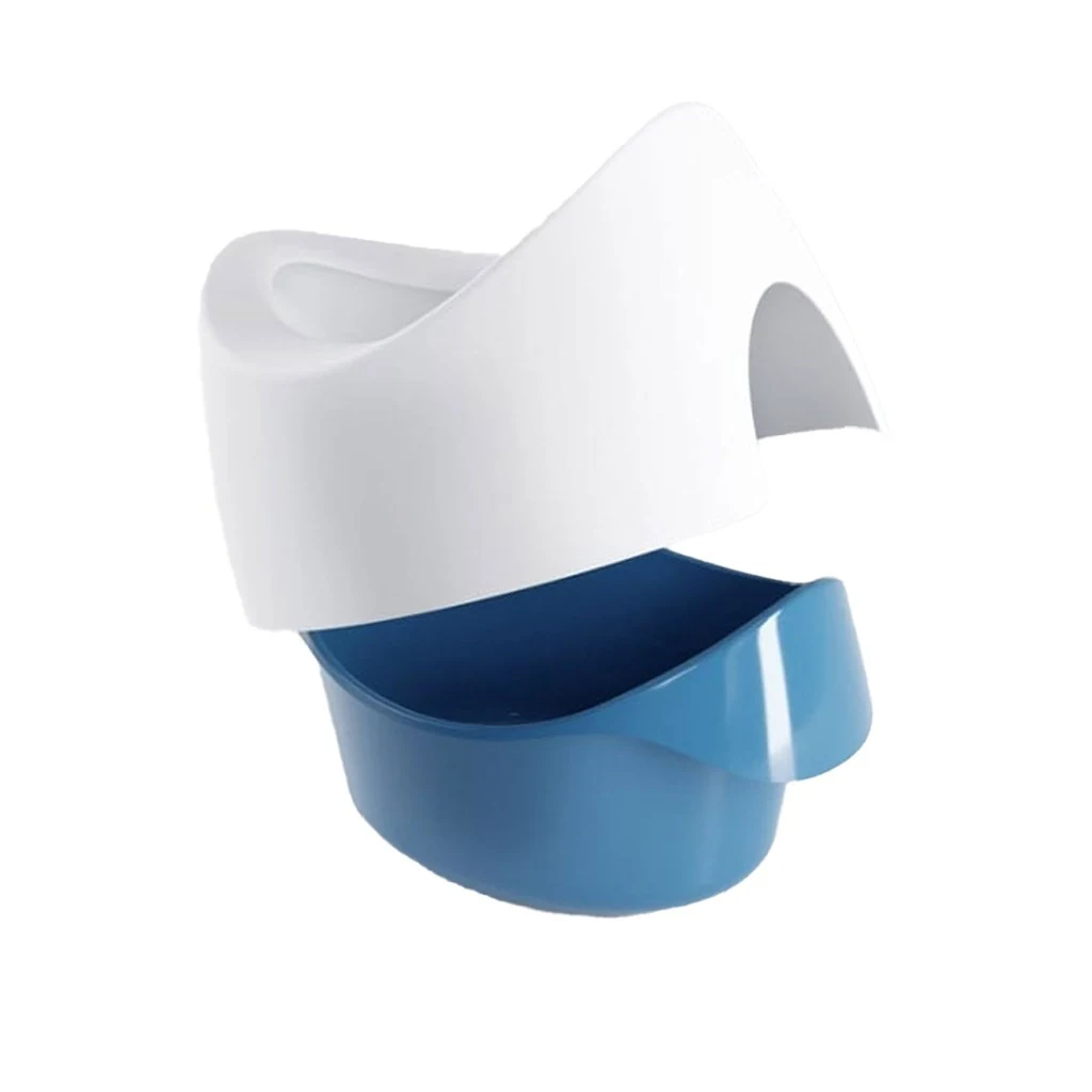 Dětský oboustranný ergonomický nočník s výlevkou Teggi bílý