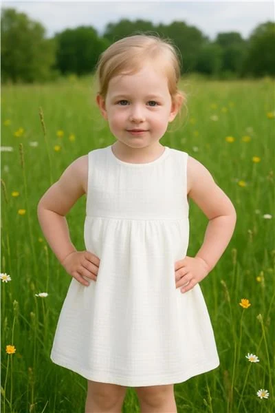 Kojenecké mušelínové šaty New Baby Elizabeth, vel. 86 (12-18m)