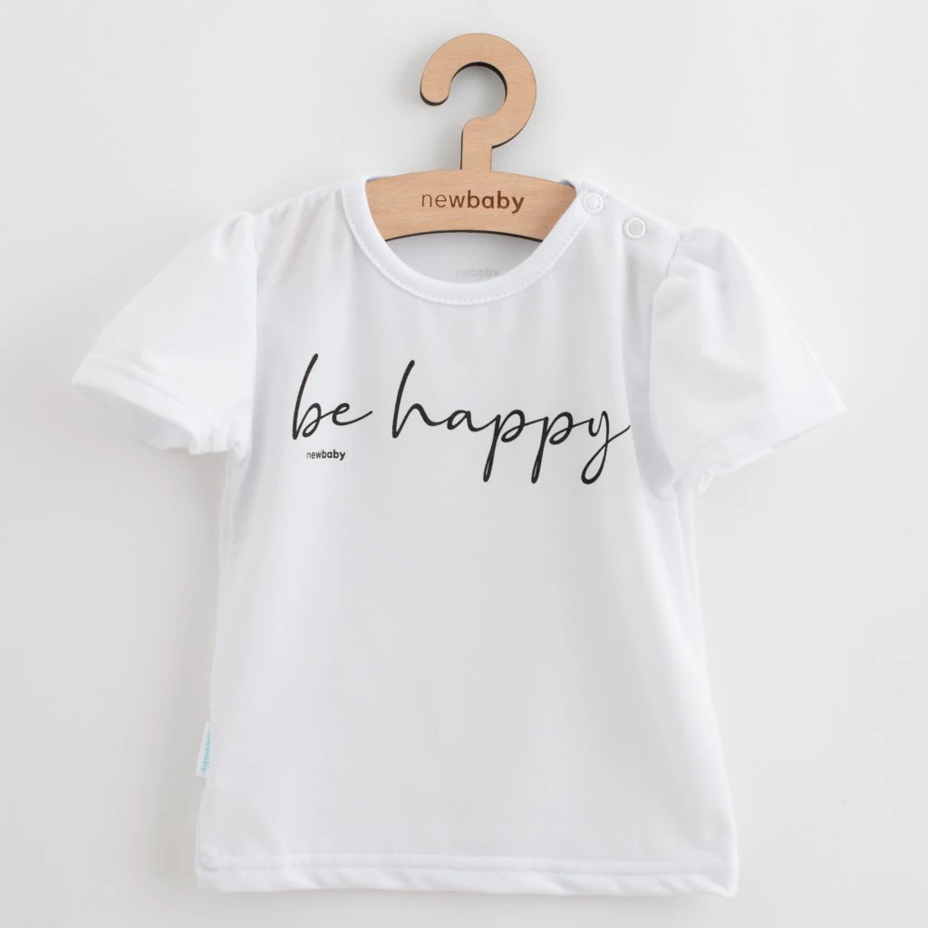 2-dílná letní dívčí souprava New Baby Be Happy, vel. 56 (0-3m)