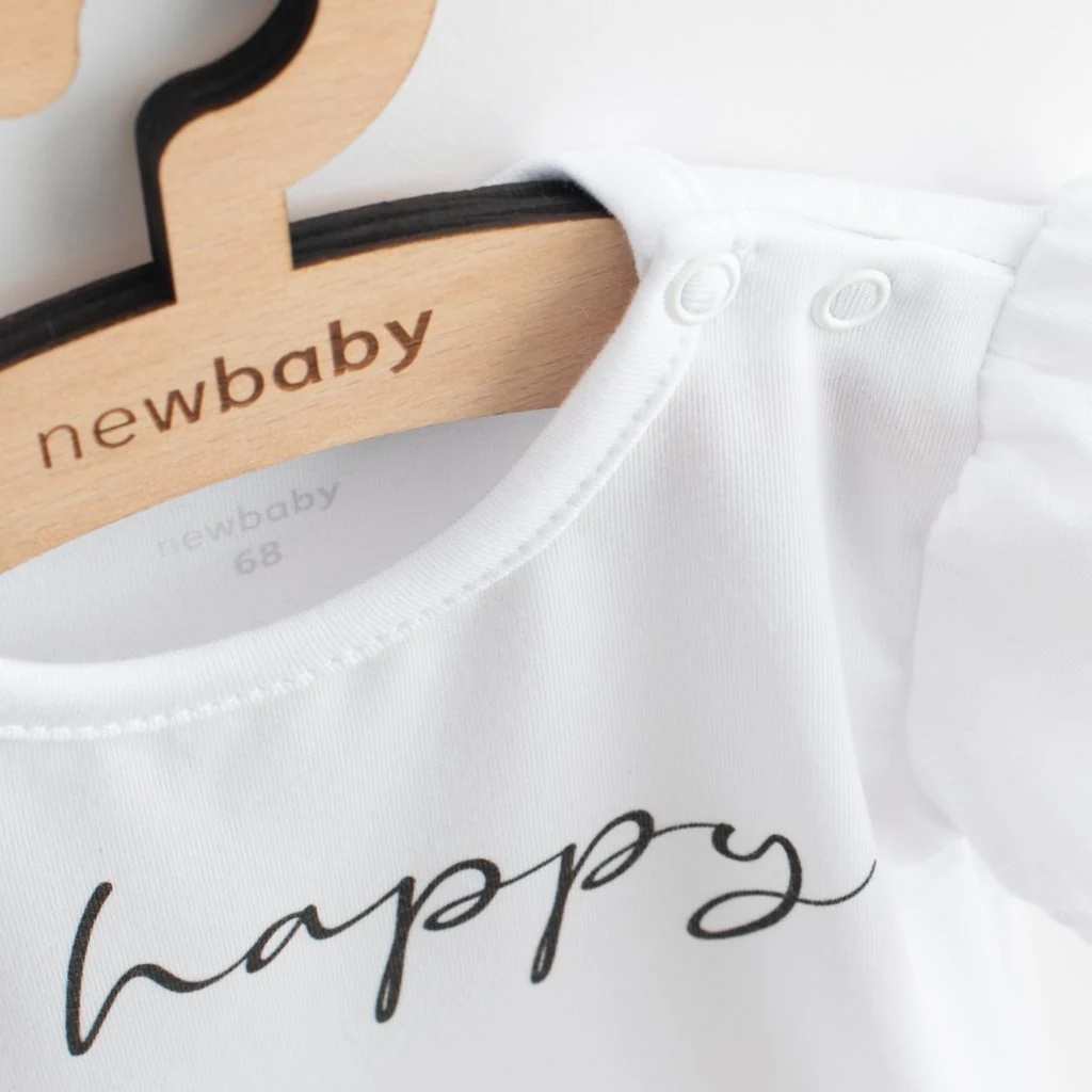 2-dílná letní dívčí souprava New Baby Be Happy, vel. 56 (0-3m)