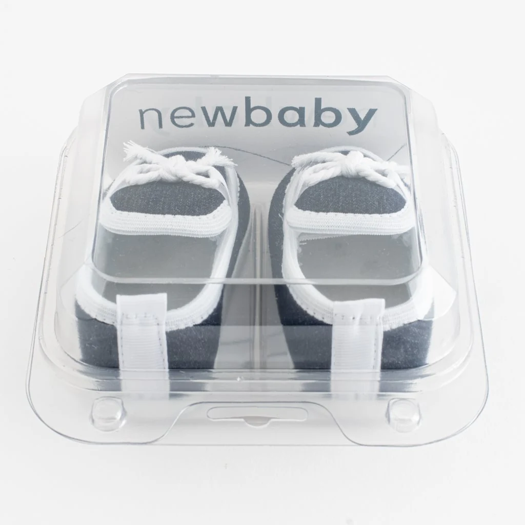 Kojenecké mokasíny-capáčky New Baby tmavě modrá 12-18 m, vel. 12-18 m