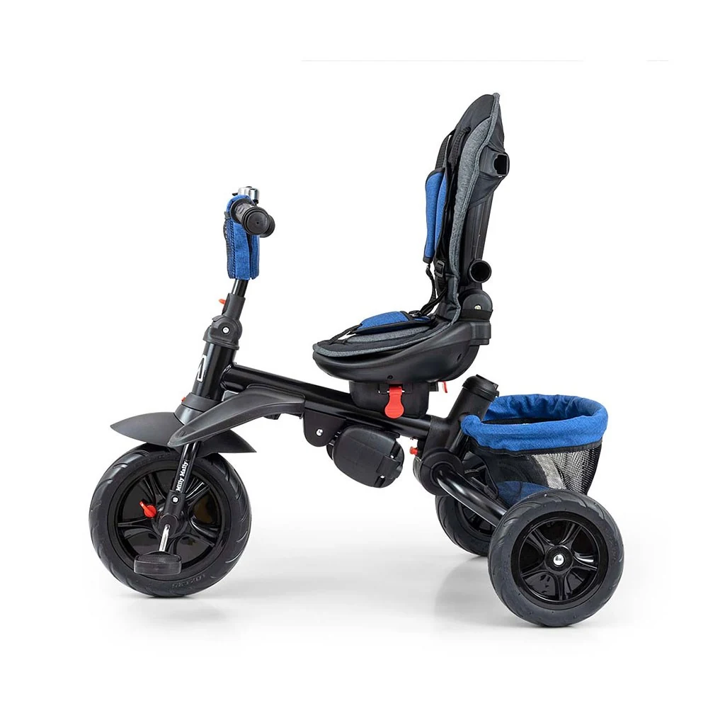 Dětská tříkolka 6v1 Milly Mally Stanley navy-black