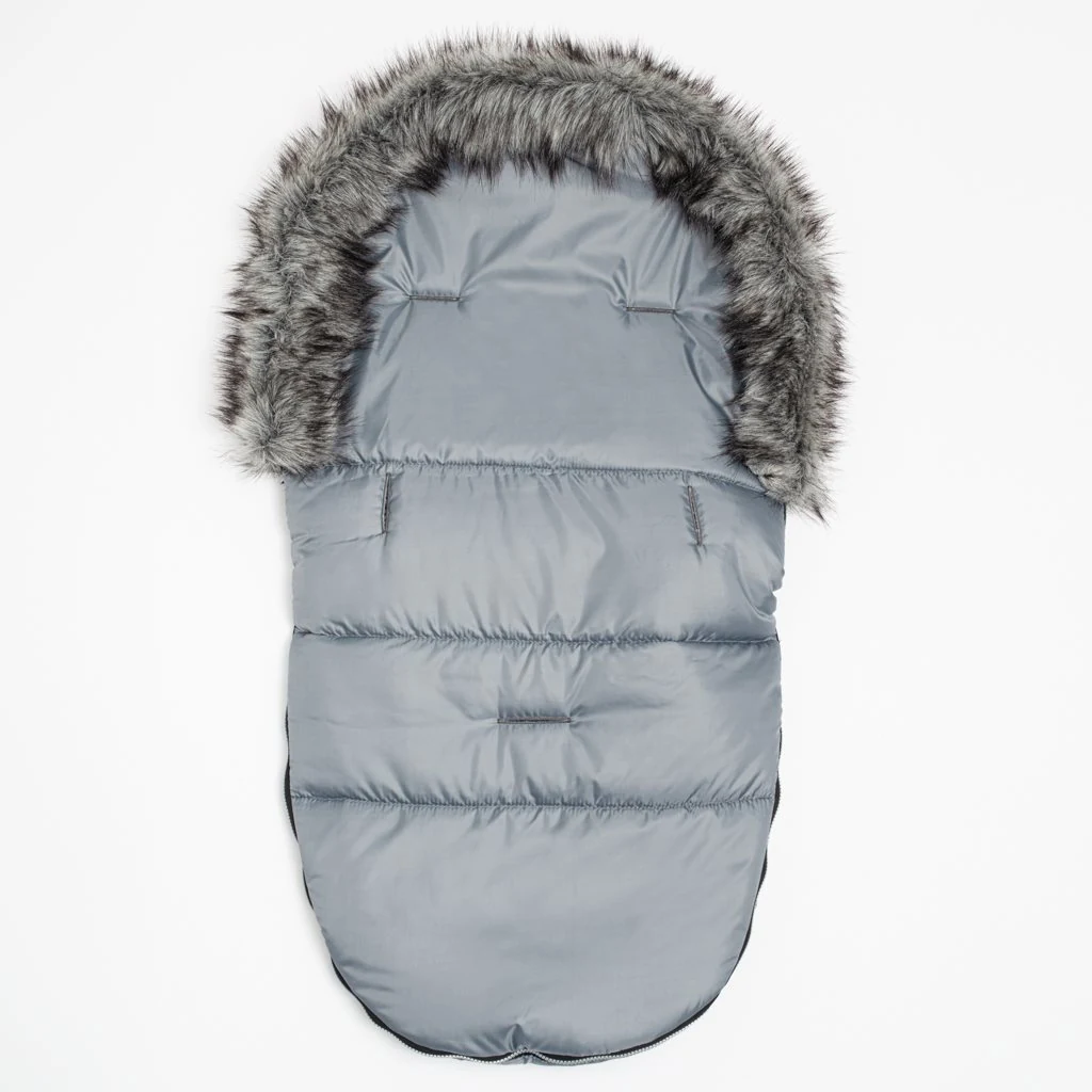 Zimní fusak New Baby Lux Fleece graphite