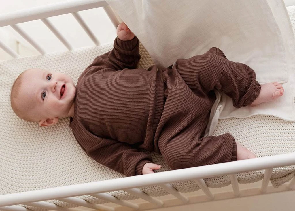 Kojenecké tepláčky Koala Pure brown, vel. 68 (4-6m)