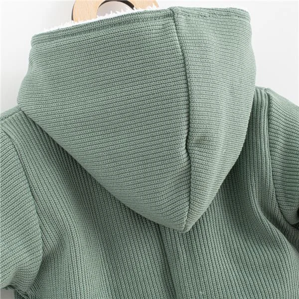 Kojenecká kombinéza s kapucí New Baby Frosty mint, vel. 74 (6-9m)
