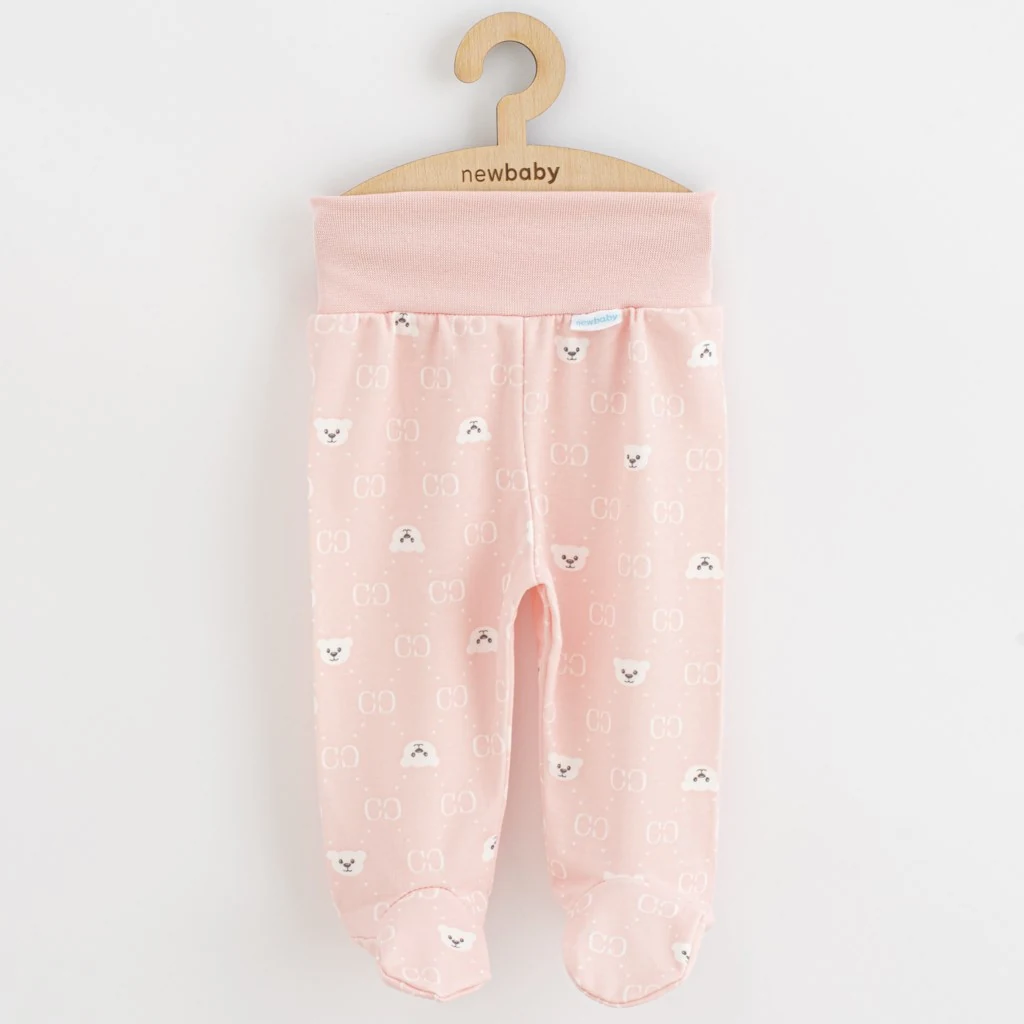 Kojenecké polodupačky New Baby Classic II medvídek bílý, vel. 50