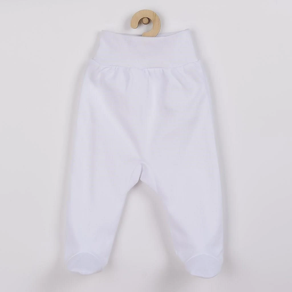 Kojenecké polodupačky New Baby Classic II bílé, vel. 68 (4-6m)
