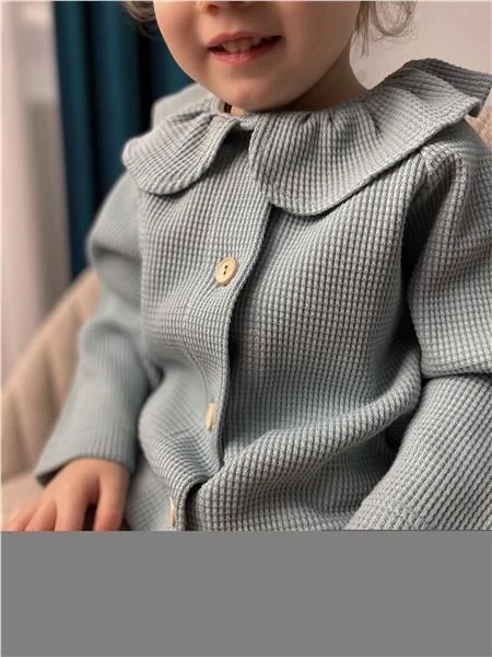 Kojenecký kabátek na knoflíky New Baby Luxury clothing Oliver bílý, vel. 74 (6-9m)