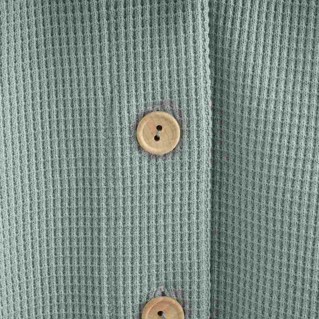 Kojenecký kabátek na knoflíky New Baby Luxury clothing Oliver šedý, vel. 80 (9-12m)