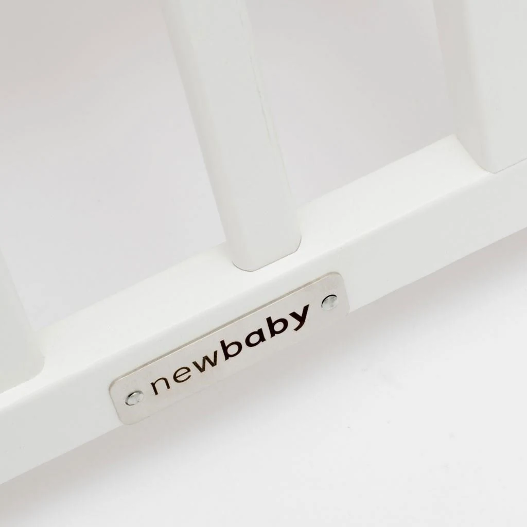 Dětská postýlka se šuplíkem New Baby BASIC bílá