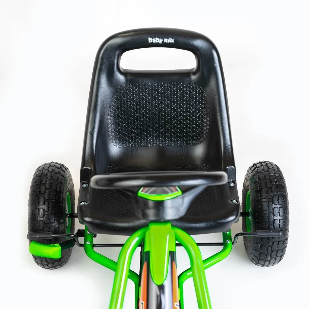 Dětská šlapací motokára Go-kart Baby Mix Razor zelená