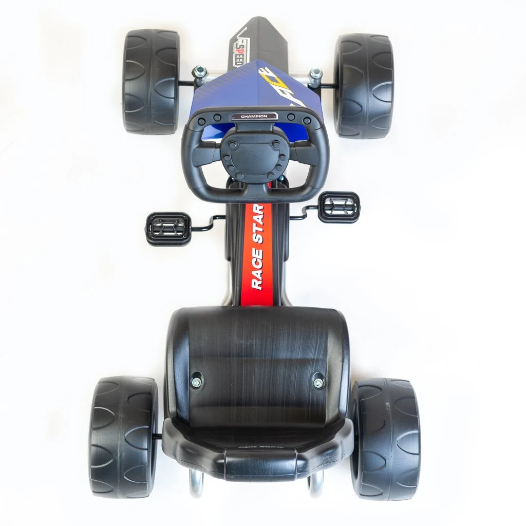 Dětská šlapací motokára Go-kart Baby Mix Speedy zelená