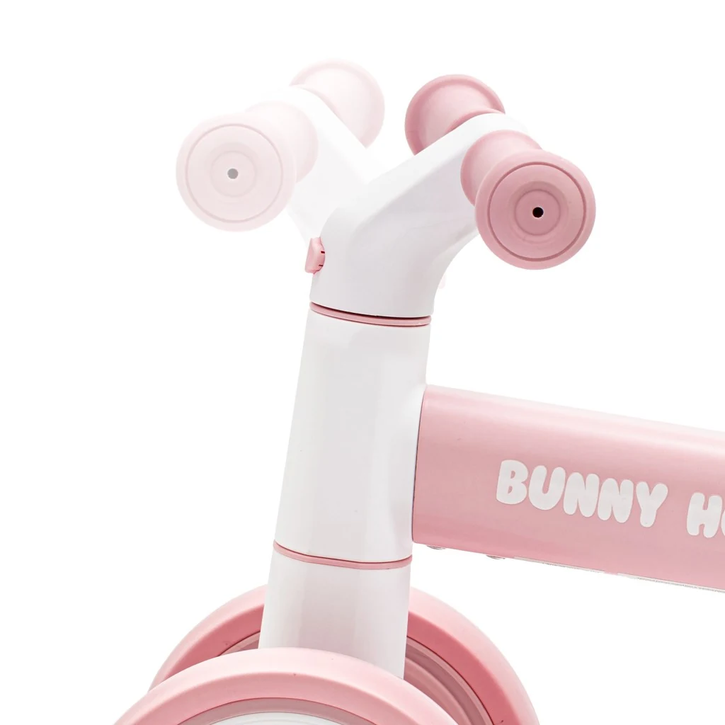 Dětské odrážedlo Baby Mix Bunny Hop Ultralight růžové