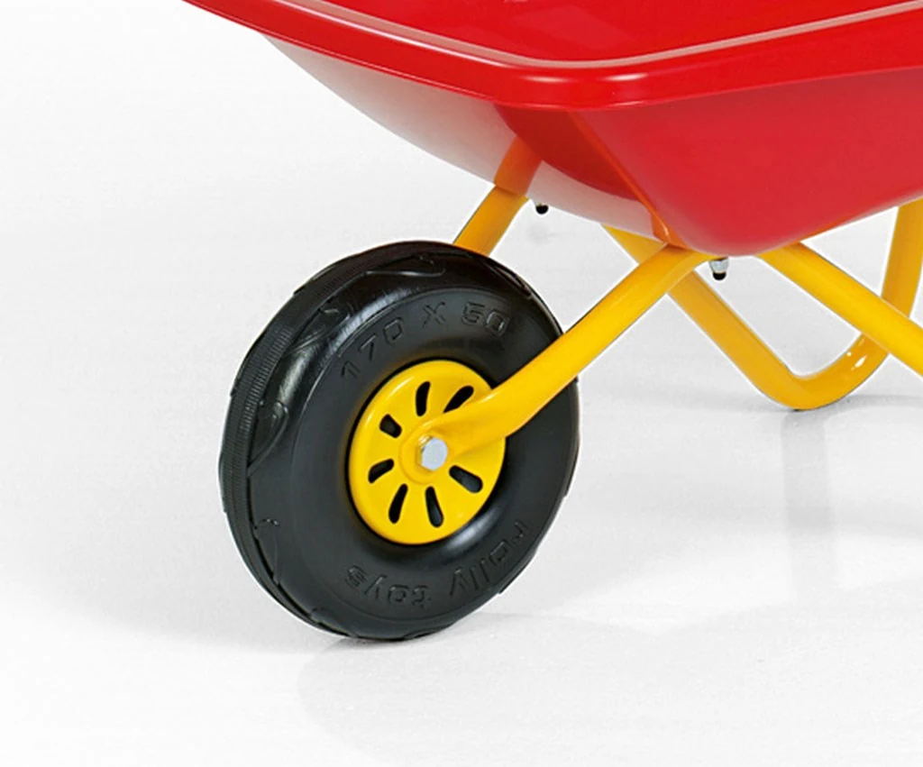 Dětské zahradní kolečko plastové Milly Mally Rolly Toys červené