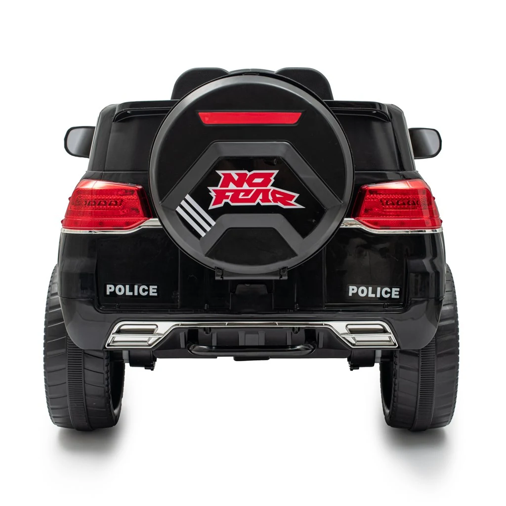 Dětské elektrické autíčko Baby Mix Police 4x4 černé
