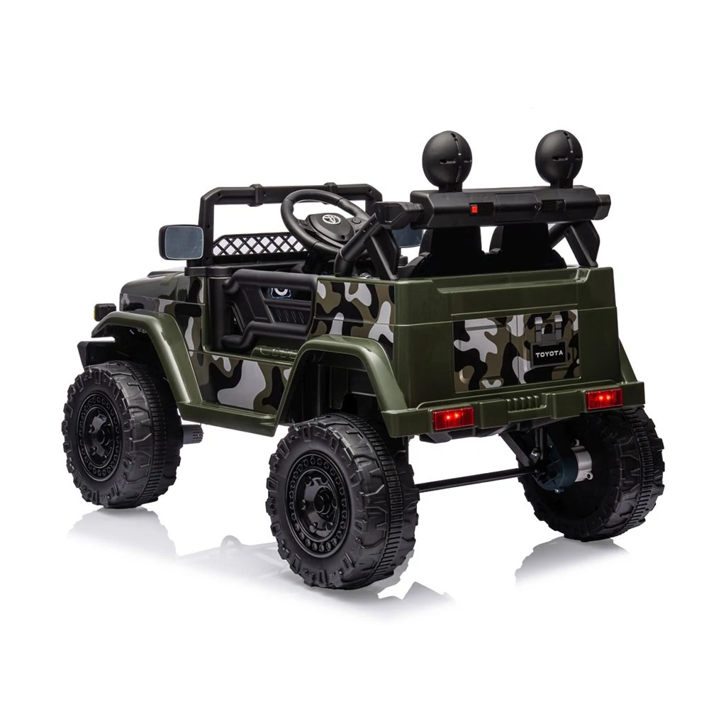 Elektrické autíčko Milly Mally Toyota FJ Cruiser Army