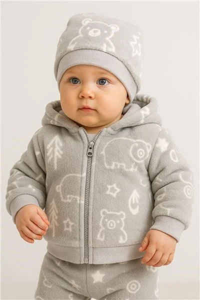 Kojenecká Wellsoft zimní čepička New Baby Winter times, vel. 80/86