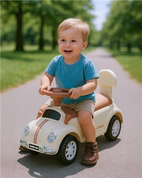 Dětské odrážedlo Baby Mix Kiddo Cruiser béžové