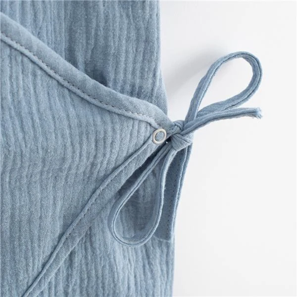 Kojenecký letní mušelínový overal New Baby blue, vel. 56 (0-3m)