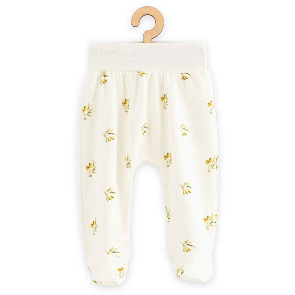 Kojenecké polodupačky z organické bavlny New Baby Olivy, vel. 74 (6-9m)