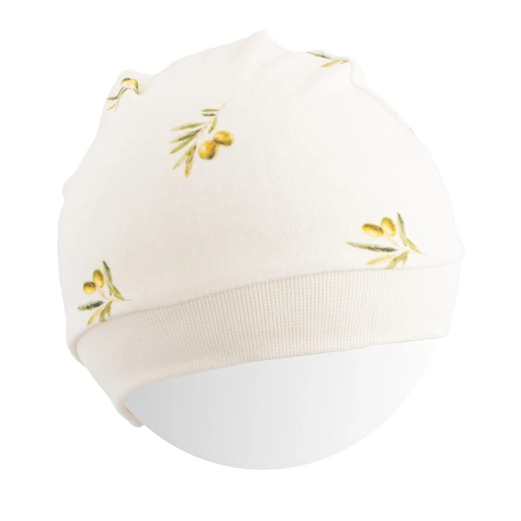 Kojenecká čepička z organické bavlny New Baby Olivy, vel. 68/74